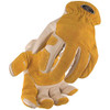 Black Stallion (1-Pair) 97SW Value Grain/Split Cowhide Reinforced Kevlar Stitched Driver Gloves