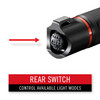 Coast G32 465 Lumen Flashlight with Pure Beam, Twist Focus and Bulls-Eye Spot Beam, Black