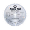 Amana Tool - (510101) Carbide Tipped Aluminum & Non-Ferrous Metals 10" Dia x 100T Tcg, -6 Deg, 5/8 Bore