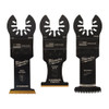 Milwaukee 49-10-9001 Universal Fit 3 Pack Multi-Tool Varity Pack Oscillating Blades