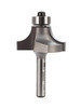 Whiteside 1/4" Shank, 3/8" Radius x 1-1/4" Diameter x 5/8" Cutting Length - Roundover Bit, # 2003