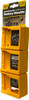 StealthMounts Battery Holder Compatible with DeWalt 20/60V Batteries (6 Pack) - Yellow Battery Mounts | Made in The UK