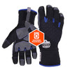 Ergodyne (Size 2XL) ProFlex 817WP Waterproof Work Gloves, Thermal Insulated, Touchscreen, Reinforced Palms,Black