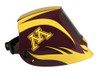 ArcOne X540V-MIN Minnesota University Logo Welding Helmet with X540V Filter