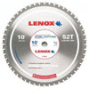 LENOX Tools Circular Saw Blade, Steel-Cutting, 10-inch, 52T (21886ST100052CT)