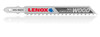 LENOX Tools 1991408 T-Shank General Purpose Jig Saw Blade, 4" x 3/8" 6 TPI, 25 Pack