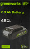 Greenworks 24V 2Ah Lithium-Ion Battery LB24A020 (Genuine Battery, 150+ Compatible Tools)