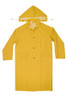 Custom Leathercraft mens Coat,rain trenchcoats, Yellow, X-Large US R105XL
