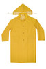 Custom Leathercraft mens Coat,rain trenchcoats, Yellow, X-Large US R105XL
