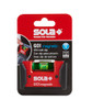 SOLA LSGOM GO! Magnetic Portable Level with Clip and 1 60% Magnified Vial, 3-Inch
