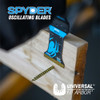 Spyder Oscillating Tool Blade (70004-0), 1.35-Inch Width x 2-Inch Bi-Metal Wood and Nail Cutting Blade