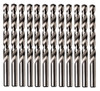 IRWIN Tools (12 PACK) 63116 1/4-Inch Cobalt 135-Degree Jobber Length Drill Bit,