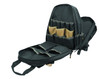 CLC Work Gear 1134 Carpenter's Tool Backpack, 44 Pockets, Padded Back Support, Black