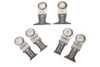 Fein 6-Piece Starlock Oscillating Tool Blade Set for Wood & Metal - E-Cut Long Life & Universal Multitool Saw Blades, Precision Cutting, Starlock Compatible - 35222967010
