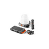 NEBO 70472 5 Piece Emergency Kit With Solar Charger, Lantern, Flashlight, Headlamp
