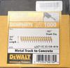 DEWALT (1005 QUANTITY) DCN890075 Concrete Nails, 3/4" Length, Steel, Zinc Plated, Strip