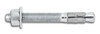DEWALT (20 COUNT) 7444SD1 Power-Stud and Sd1 3/4-Inch by 6-1/4-Inch Type Carbon Steel Wedge Expansion Anchor Carbon Steel Clip