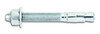 DEWALT (BOX OF 50) 7413SD2-PWR Power-Stud and Sd2 3/8-Inch by 3-Inch Type Carbon Steel Wedge Expansion Anchor Stainless Steel CliP