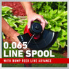 Toro 51467-0 12V 8" Cordless Trimmer