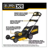 DEWALT DCMWP234U2 21" BATTERY OPERATED LAWN MOWER (INCLUDES 2 BATTERIES & 2 CHARGERS)