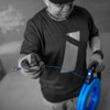 Ideal Electrical 120 ft. Blued-Steel Fish Tape with BlueView Digital Display (31-656)—Fish Tape with Digital Length Display