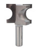 Whiteside Router Bits 1433 Half Round Bit with 3/8-Inch Radius and 1-1/4-Inch Cutting Length