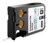 DYMO Permanent Flat Surface Labels for DYMO XTL Label Makers, Black on Clear, 1/4", 1 Roll (1868738)