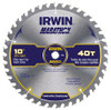 Irwin Industrial Tools 14070 10-Inch 40-Teeth 5/8-Inch Arbor Miter and Table Saw Blade