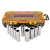 DEWALT Drive Socket Set, Metric, 1/2-Inch Drive, 23-Piece (DWMT73815)