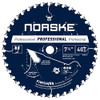 Norske Tools NCSBS413 7-1/4"" 40T Socktooth Circular Saw Finishing Blade 5/8"" Bore with Laser Cut Diamond Knockout