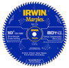 Irwin Tools  1807370 Marples Laser Cut 10-Inch 80-Tooth Hi-Alternate Tooth Bevel Circular Saw Blade