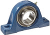 SKF SY 1.3/4 RM Pillow Block Ball Bearing, 2 Bolts, Normal-Duty, Setscrew Locking Collar, Contact Seals, Cast Iron, Inch, 1-3/4" Shaft, 2-1/8" Base To Center Height, 5-21/32" Bolt Hole Spacing Width, 7470 pounds Dynamic Load Capacity