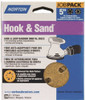 Norton Hook & Sand 220 Grit Very Fine 5" 5 Hole Hook & Loop Random Orbital Discs 25 Pack 49210