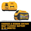 DEWALT FLEXVOLT 20V MAX Charger, Rapid Charge (DCB118)