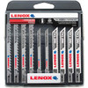 Lenox 1994459 U-Shank General Purpose Jig Saw Blade Kit with Hard Case, 10-Piece