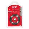 MILWAUKEE 49-93-7100 4" DIAMOND UNIVERSAL SEGMENTED-TURBO SAW BLADE