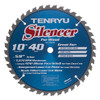 Tenryu SL-25540 Silencer Wood Saw Blade, 40 Tooth, 10"