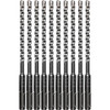 Makita B-61210 SDS-Plus Bits, 3-Cutter,  1/4" x 6", 10-Pack