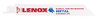 LENOX 20494-B614R 6"" 14TPI Metal Cutting Reciprocating Saw Blade - 25 Pack