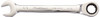 Blackhawk Full Polish Combination Non-Reversible Ratcheting Wrench - BULK - 5/8 inch - 12 Point
