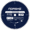 Norske NCSBP272 Melamine Plus Crosscutting Saw Blade, 8-1/4" x 60T