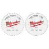 Milwaukee 48-40-1036 10 Inch 40t + 60t Two Pack Circular Saw Blades