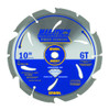 Irwin Tools 4935624 10" x 6T Polycrystalline Diamond Fiber Cement Circular Saw Blade