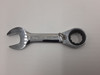 Blackhawk Combination Stubby Reversible Ratcheting Wrench - BULK - 18 mm - 12 Point