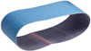 Norton NorZon Plus 3X Portable Abrasive Belt, Cloth Backing, Zirconia Alumina, 3" Width, 21" Length, Grit 100 (Pack of 5)