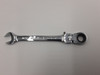 Blackhawk BW-3210L Combination Locking Flex-Head Ratcheting Wrench - 3/8 inch - 12 Point