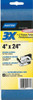 Norton 05472 4-Inch X 24-Inch 3X P80 Portable Belt, 1 Pack 2 Belts