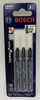 BOSCH T150RF3 3-Piece 3-1/4 In. 50 Grit Carbide Special for Ceramics T-Shank Jig Saw Blades