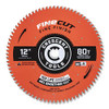 Crescent CSBFF-1280 FineCut Fine Finishing Carbide Blade, 12'' x 80T