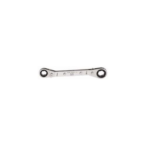 Klein Tools Inc 68238 - Ratcheting Box Wrench - Imperial, 1/2 x 9/16 in Wrench Size, Double End